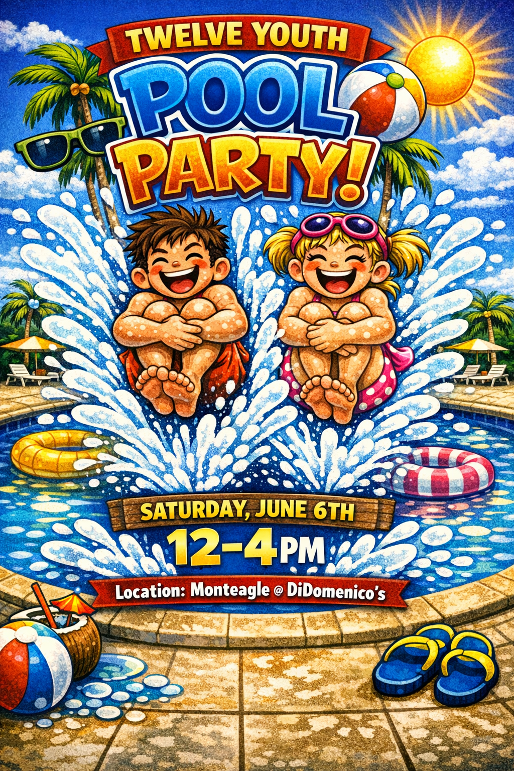 Youth Group Pool Party